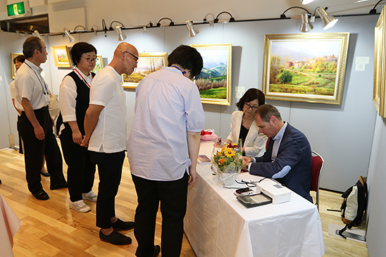 INAUGURACIÓ EXPOSICIÓ JORDI ISERN - JAPÓ