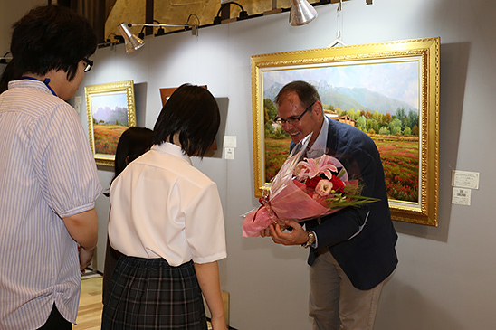 INAUGURACIÓ EXPOSICIÓ JORDI ISERN - JAPÓ